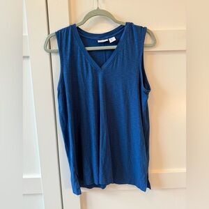 Sigrid Olsen Deep Blue Tank Top